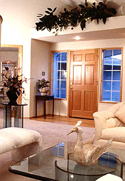 Upholstery service: carpets, curtains and pelmets