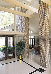 Office reception area